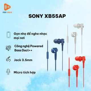 Tai nghe sony xb55ap