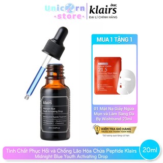 Tinh chất dưỡng da ban đêm Klairs Midnight Blue Youth Activating Drop