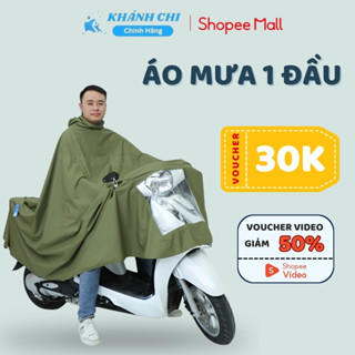  Áo mưa quây 1 người Khánh Chi vải cao cấp không mùi siêu nhẹ không ngấm nước có bảo hành 