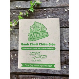 Túi giấy đựng bánh chuối chiên - 1000 túi bánh chuối 16x20 cm