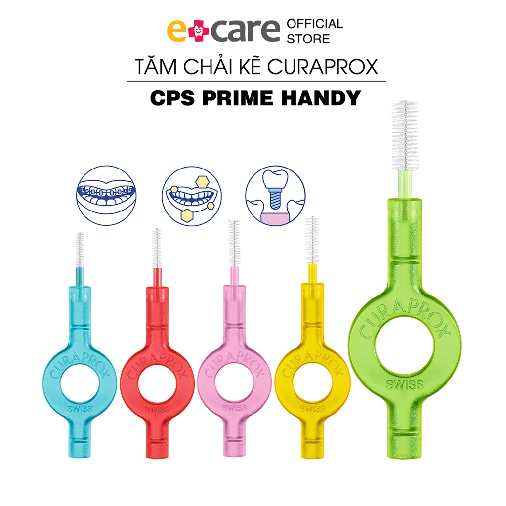 Bộ tăm chải kẽ răng Curaprox mixed set CPS 150