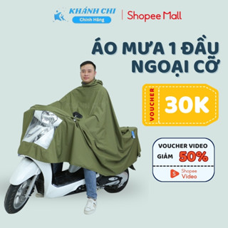  Áo Mưa 1 Người Khánh Chi Ngoại Cỡ Quây 1 Đầu Siêu Bền Chống Thấm Tối Đa 