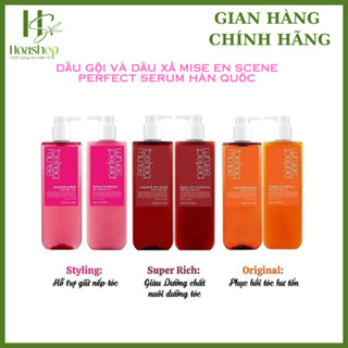 Dầu gội và dầu xả Mise En Scene Perfect Serum Hàn Quốc