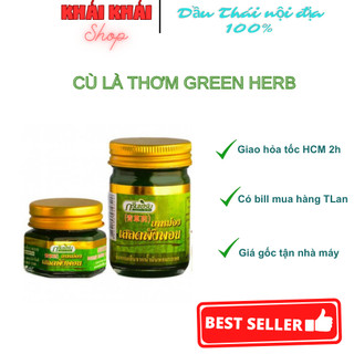Dầu cù là thơm Green herb Thái Lan