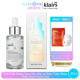 Klairs Freshly Juiced Vitamin Drop Tinh chất Vitamin C cho da nhạy cảm