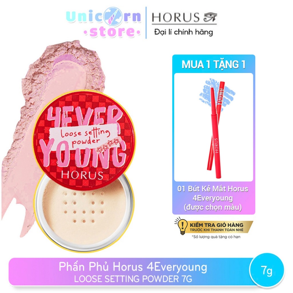 Phấn phủ Horus 4Everyoung Loose Setting Powder 7g