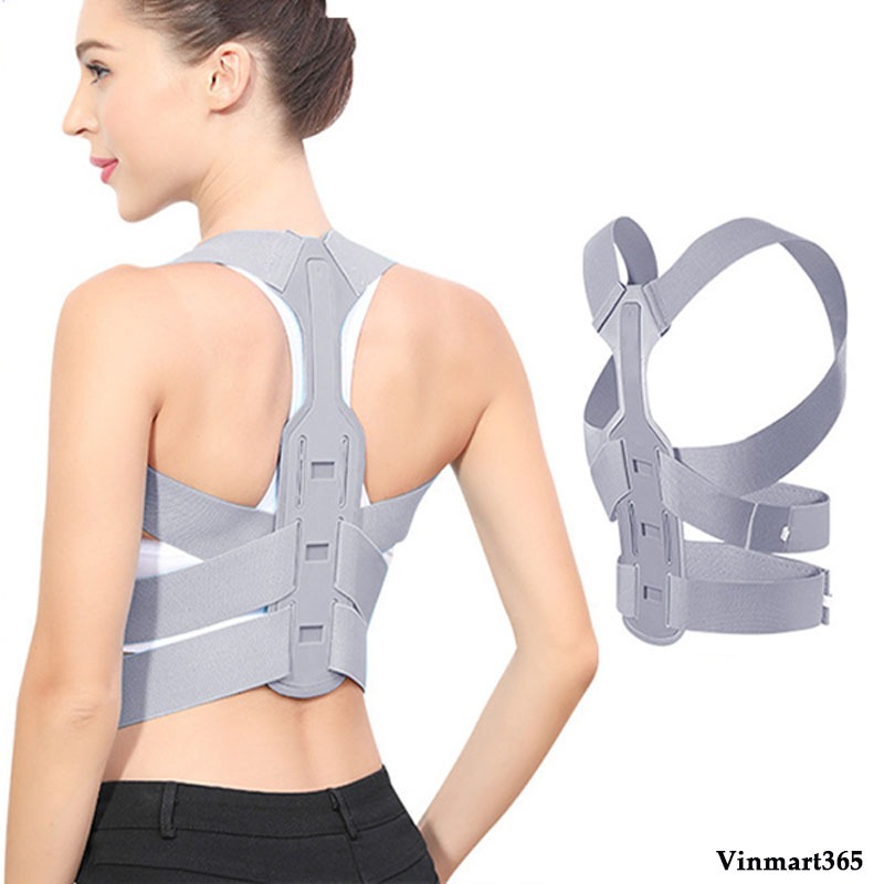 Đai Chống Gù Lưng Nam Nữ Có Nẹp Dành Cho Mọi Lứa Tuổi Cố Định Cột Sống, Điều Chỉnh Tư Thế - Chính Hãng MKSTAR