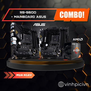 Combo amd cpu ryzen 7 5700x + mainboard asus am4