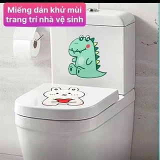 MIẾNG DÁN KHỬ MÙI TOILET, LOẠI BỎ MÙI HÔI( giao hình ngẫu nhiên)