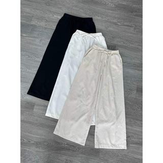 Quần zara linen lưng thun rút 3m