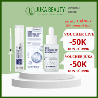 Tinh chất truyền trắng Sur.Medic Super Glutathione 100 Bright Ampoule