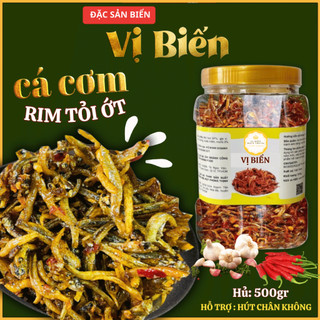  Cá Cơm Rim Tỏi Ớt Vị Biển Food Hải Sản Khô Chế Biến Sẵn Thơm Ngon Không Hóa Chất Hủ 250gr 