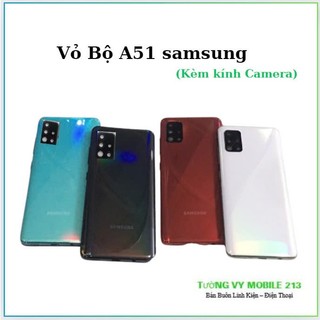 Vỏ bộ samsung A51,kèm kính camera
