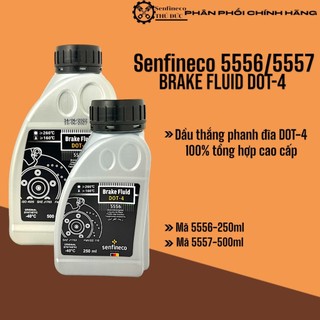 Senfineco dầu thắng tổng hợp hoàn toàn dot4 cao cấp - brake fluid dot 4