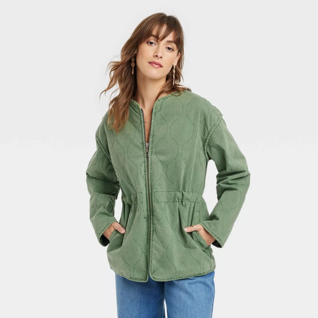 Khoác Trần Trám Universal Thread Cotton Twill  dành cho Nữ.