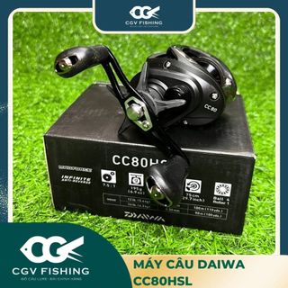 Máy câu lure ngang tay trái CC80HSL
