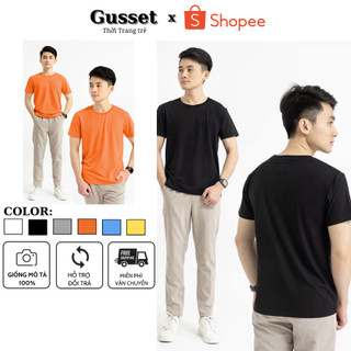 Áo phông, áo phông nam cổ tròn, chất liệu cotton mềm mịn, thoáng mát, cho mùa hè năng động