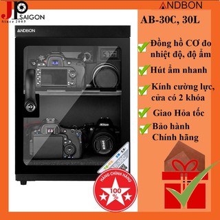 Tủ chống ẩm 30 Lít Andbon AB-30C + QUÀ TẶNG