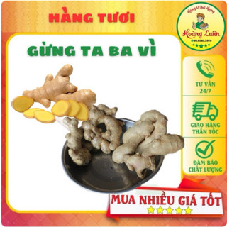 Giừng Ta Ba Vì Lòng vàng túi 1kg hút chân không