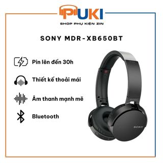 { Rẻ vô địch } Tai nghe bluetooth SONY Extra Bass MDR XB650BT chính hãng - tặng túi chống shock bảo vệ - pin 30h