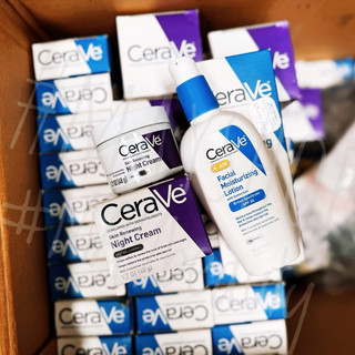 Kem dưỡng da ban đêm, ban ngày CeraVe AM, PM Facial Moisturizing Lotion 89ml