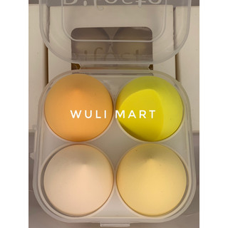 Set 4 bông mút trang điểm hình giọt nước