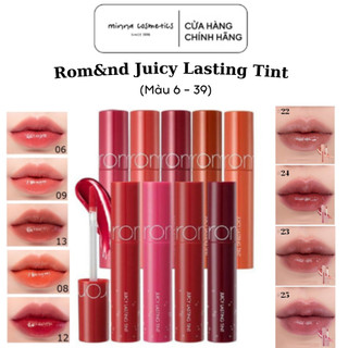 SON TINT BÓNG ROMAND JUICY LASTING TINT MÀU 6 - 39