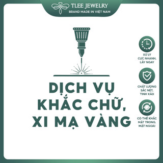 Nhẫn bạc, dịch vụ khắc chữ TLEE JEWELRY