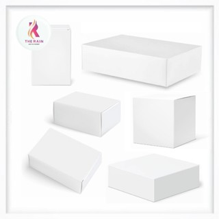Combo 5 Hộp carton trắng nắp gài sang trọng