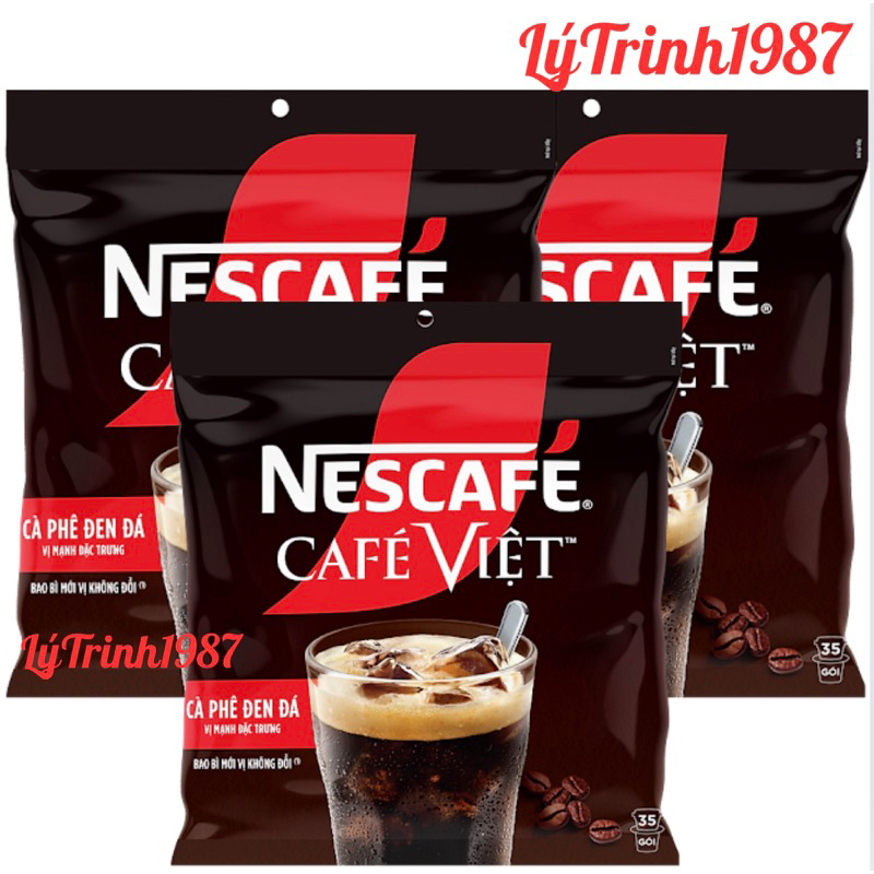 Cà Phê Việt Đen Đá - Bịch 35gói (Date Mới)