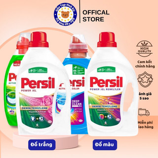 Gel Nước Giặt Xả Quần Áo sạch thơm lâu mềm vải Persil hàng nội địa Đức