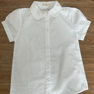 Áo sơ mi trắng bé gái size từ 15kg tới 45kg
