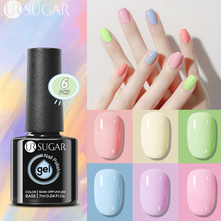 Ur sugar sơn gel 6 màu set sơn móng tay gel set 7ml