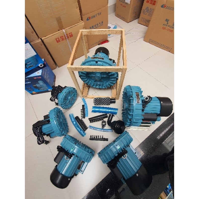 Bơm oxy con sò " chính hãng RESUN" GF-120 ,GF180, GF250 , GF370 , GF750 , GF1100 ...Bơm sục khí bể c