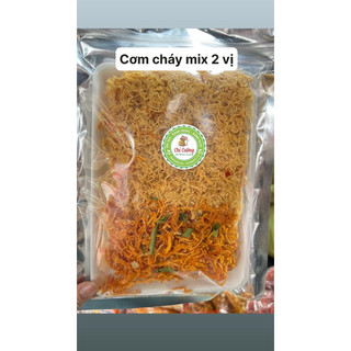 Cơm cháy mix 2 vị chà bông - khô gà
