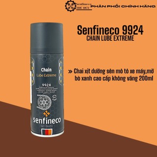 CHAI Xịt Dưỡng Sên (100% CHÍNH HÃNG ĐỨC) Senfineco Chain Lub Extreme 9924-200ML