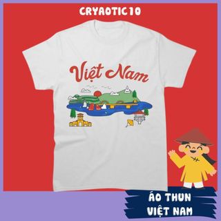 Áo thun Việt Nam áo du lịch áo đi chơi nhóm team building cryaotic10