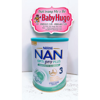 Sữa bột nestle nan optiproplus 3 800g