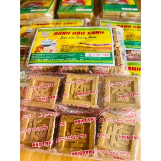 3 bánh đậu xanh nướng Thái Bình gói 100g - Đặc sản Quảng Nam