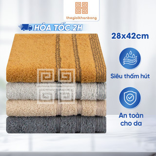 Khăn Mặt Nhỏ Volume Songwol HV03 Chất Liệu Cotton Cao Cấp Mềm Mại Thoải Mái Thiết Kế Hiện Đại 28x42cm