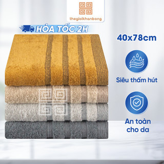 Khăn Mặt Volume Songwol FV03 Cotton Mịn Màng Không Xù Thân Thiện Môi Trường Kích Thước 40x78cm