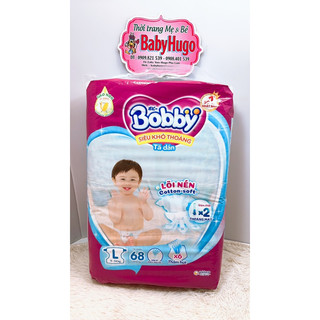Tã Dán Bobby Size L 68 Miếng