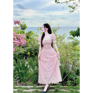 Váy thô ren hồng siêu xinh