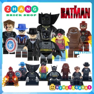 Đồ chơi Xếp hình Batman Flash Black Panther - Clayface Jubilee Terminator - Arnim Zola Comics Minifigures POGO PG8088