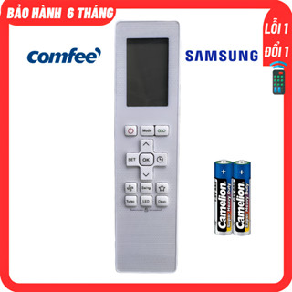 Điều khiển Điều hòa COMFEE - SAMSUNG mẫu mới kèm Pin - Remote máy lạnh COMFEE - SAMSUNG.