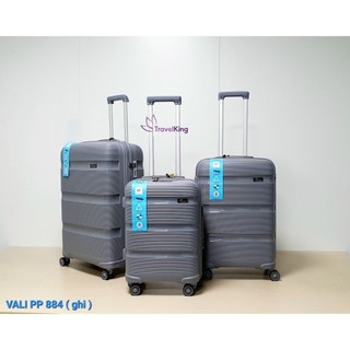 Thanh lí vali sz 29 Vali chính hãng Travelking 884, vali nhựa PP 100% chống bể vỡ hoàn toàn . tặng thẻ bảo hành 5 năm