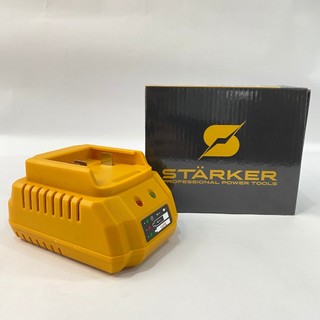Sạc nhanh pin máy khoan, đế sạc nhanh starker, sạc nhanh 2a, có quạt tản nhiệt, dùng chân pin thông dụng m21