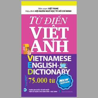 Sách từ điển việt-anh 75000 từ - văn lang