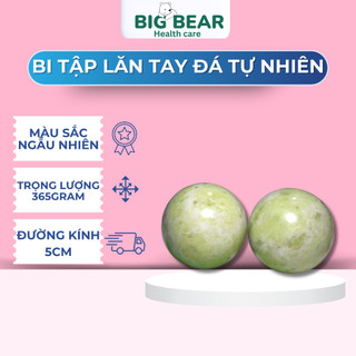 Bi lăn đá tay thiên nhiên - sử dụng phù hợp cho mọi lứa tuổi - màu ngẫu nhiên