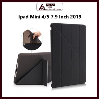 Bao Da Cover Cho Ipad Mini 4 Mini 5 7.9 Inch 2019 Hỗ Trợ Smart Cover Gấp Chéo